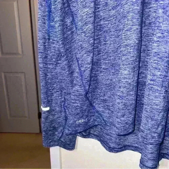 🔥Nike Men's Dri-Fit Element 1/2 Zip Running Pullover Size XL Royal Heather Blue - Picture 5 of 7